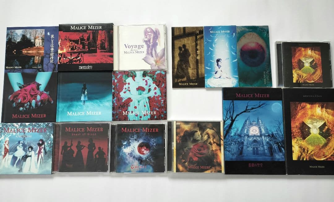 MALICE MIZER CD・DVDセット販売