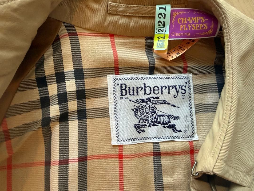 希少 Burberrys ヴィンテージ トレンチコート ノバチェック ベルト付