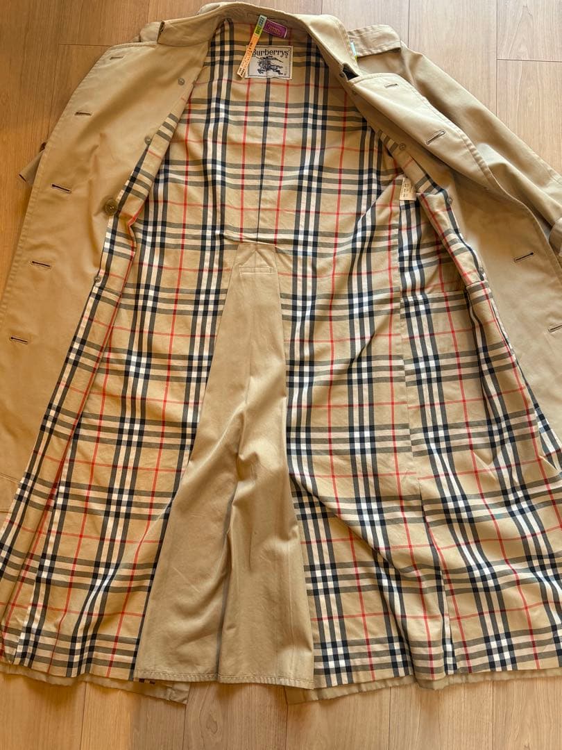 希少 Burberrys ヴィンテージ トレンチコート ノバチェック ベルト付