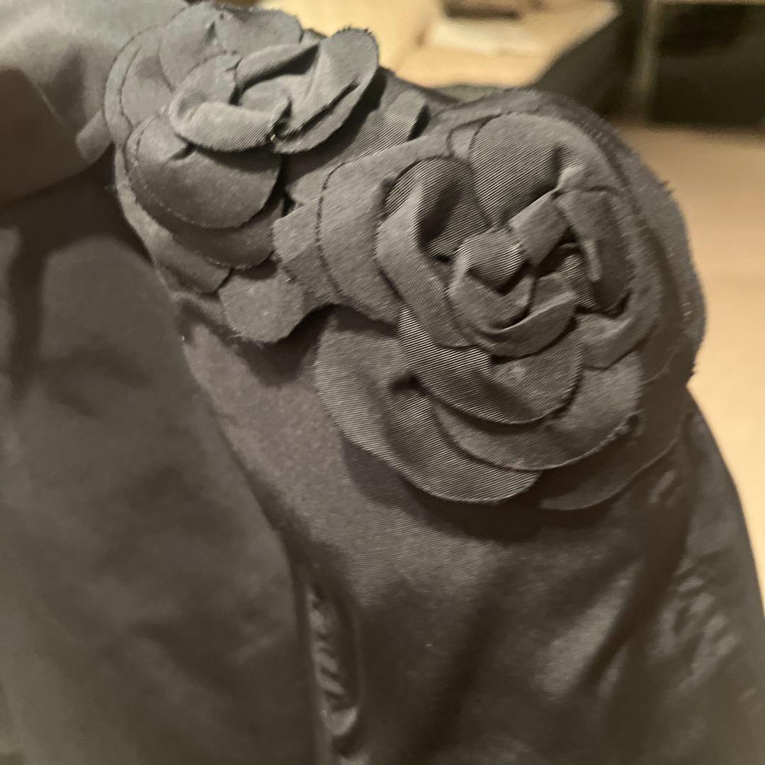 CHANEL ブラック トレンチコート