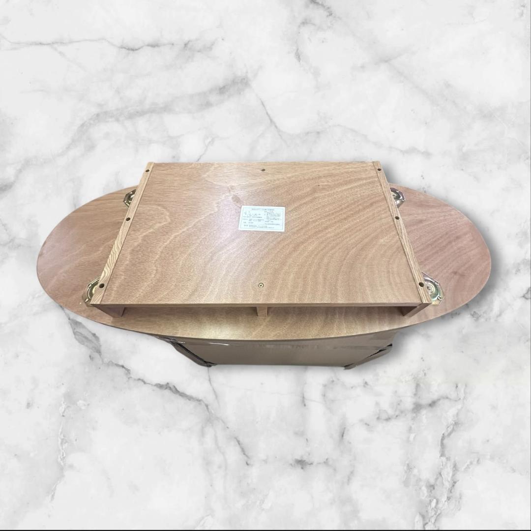 【新品・未使用】　　センターテーブル 両面 引き出し付き　110cm