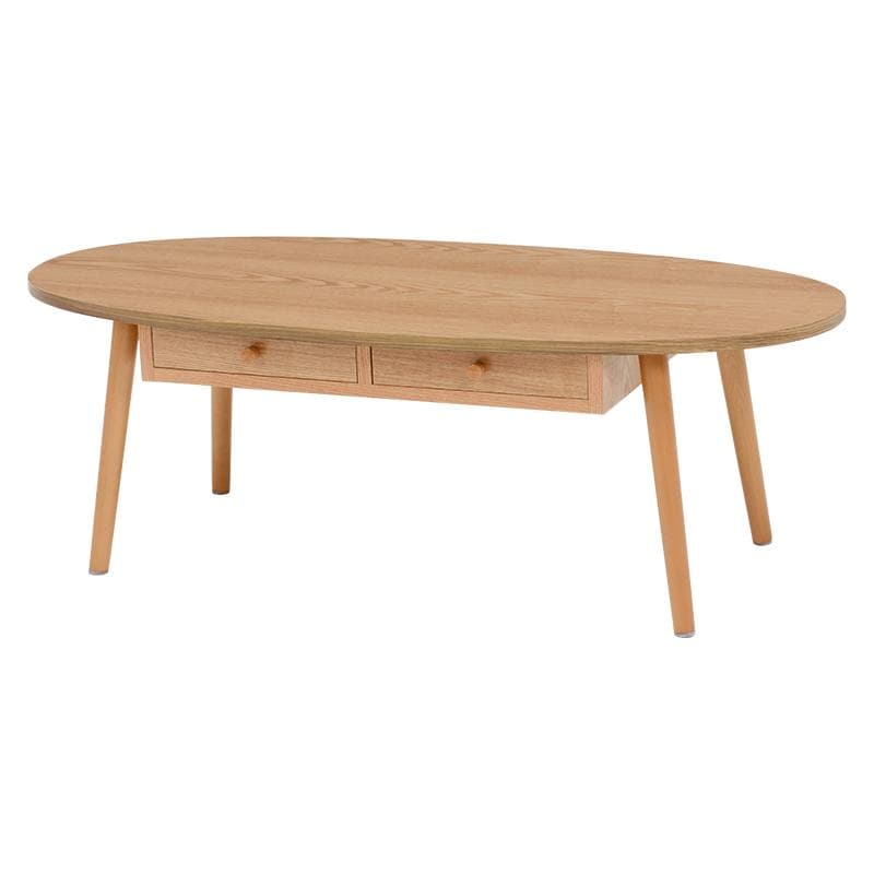 【新品・未使用】　　センターテーブル 両面 引き出し付き　110cm