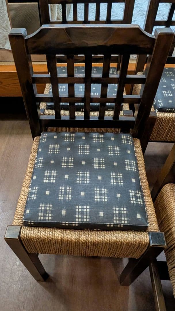 カウンター椅子 6脚　和風