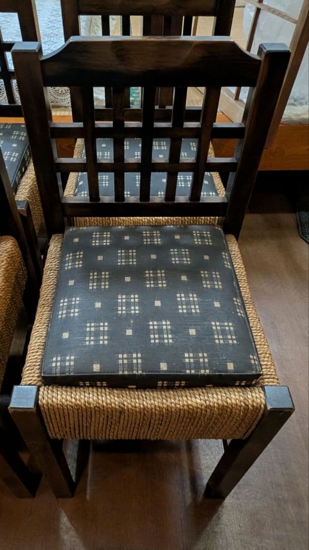 カウンター椅子 6脚　和風