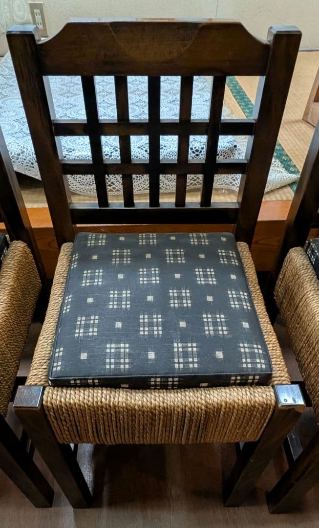 カウンター椅子 6脚　和風