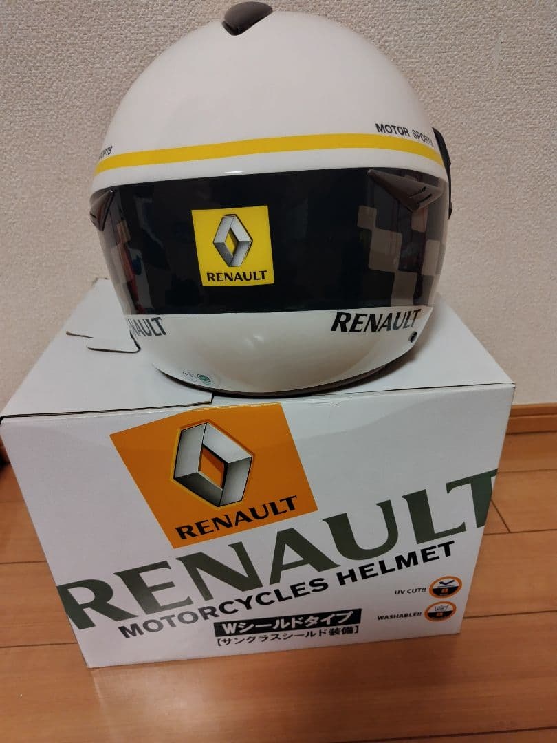 RENAULT Wシールドタイプ ジェットヘルメット