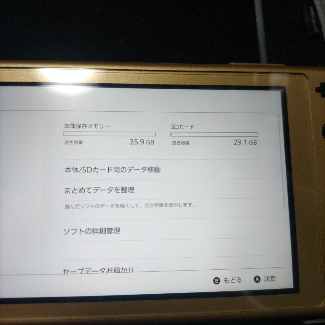 Switch light ハイラルエディション ゼルダの伝説限定バージョン 美品