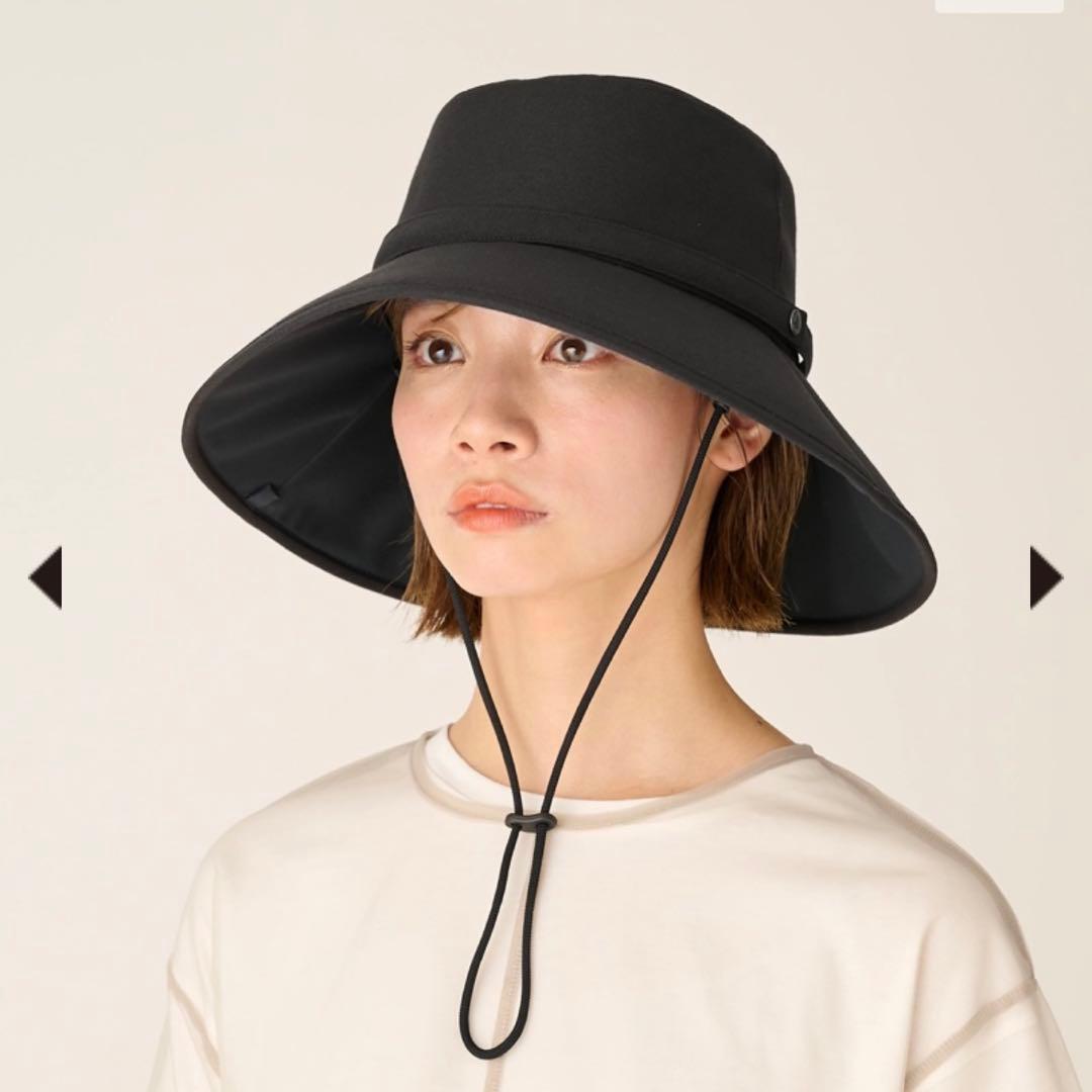 【新品未使用】サンバリア100 ウィンドハット L ブラック