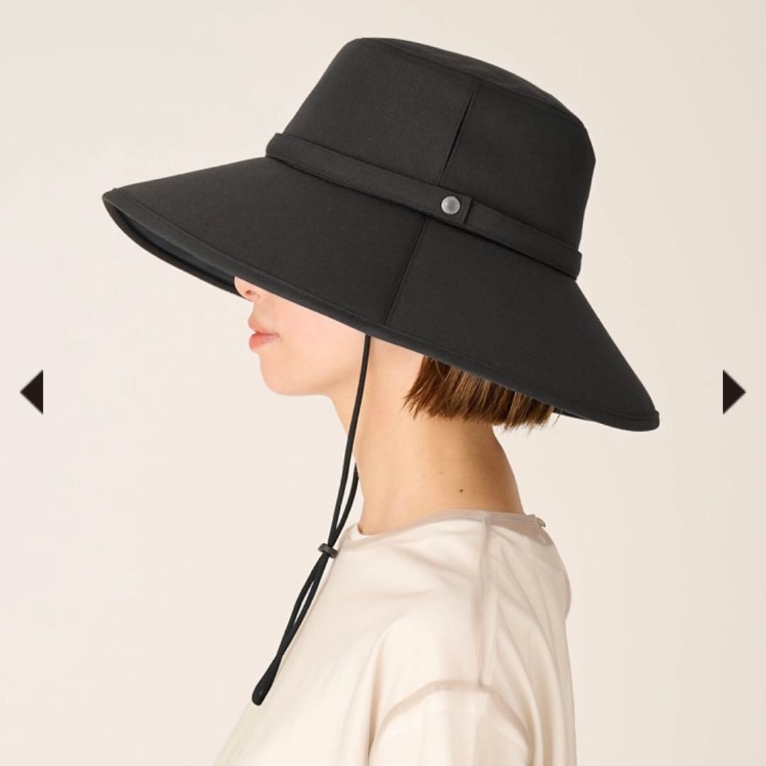 【新品未使用】サンバリア100 ウィンドハット L ブラック