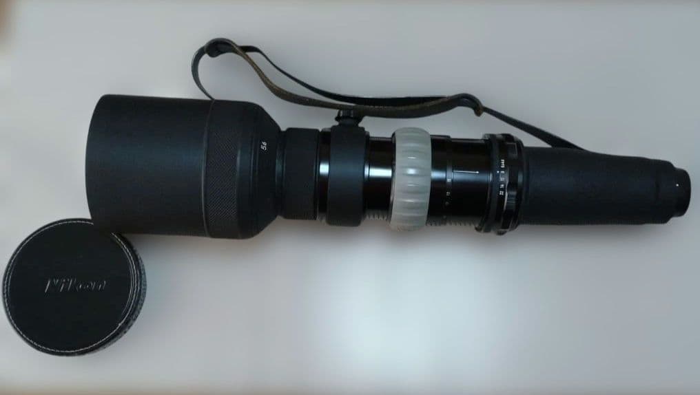 【ニコンオールドレンズ】NIKKOR-P.C 1:5.6f=600mmマニュアル