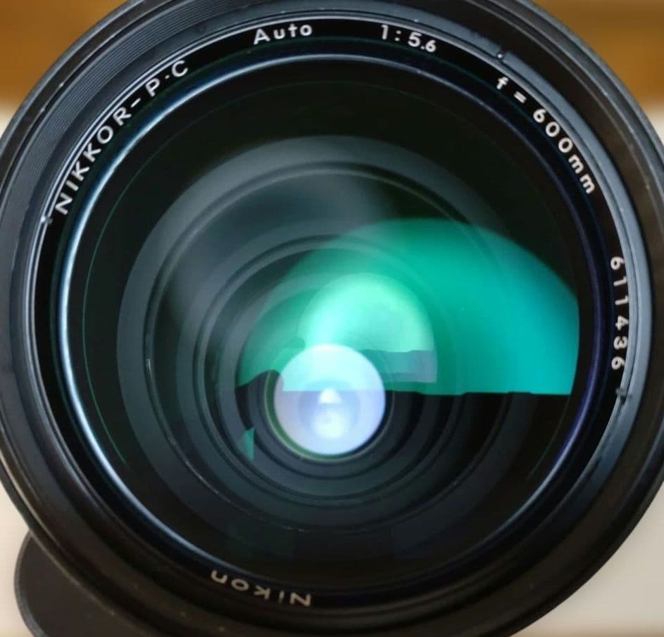 【ニコンオールドレンズ】NIKKOR-P.C 1:5.6f=600mmマニュアル