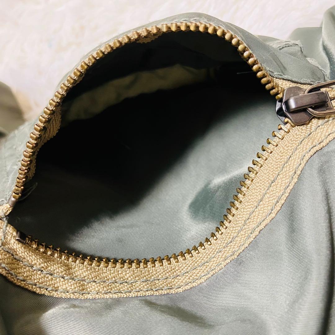 AVIREX フライトジャケット　L-2B デニム　ドッキング　カスタム