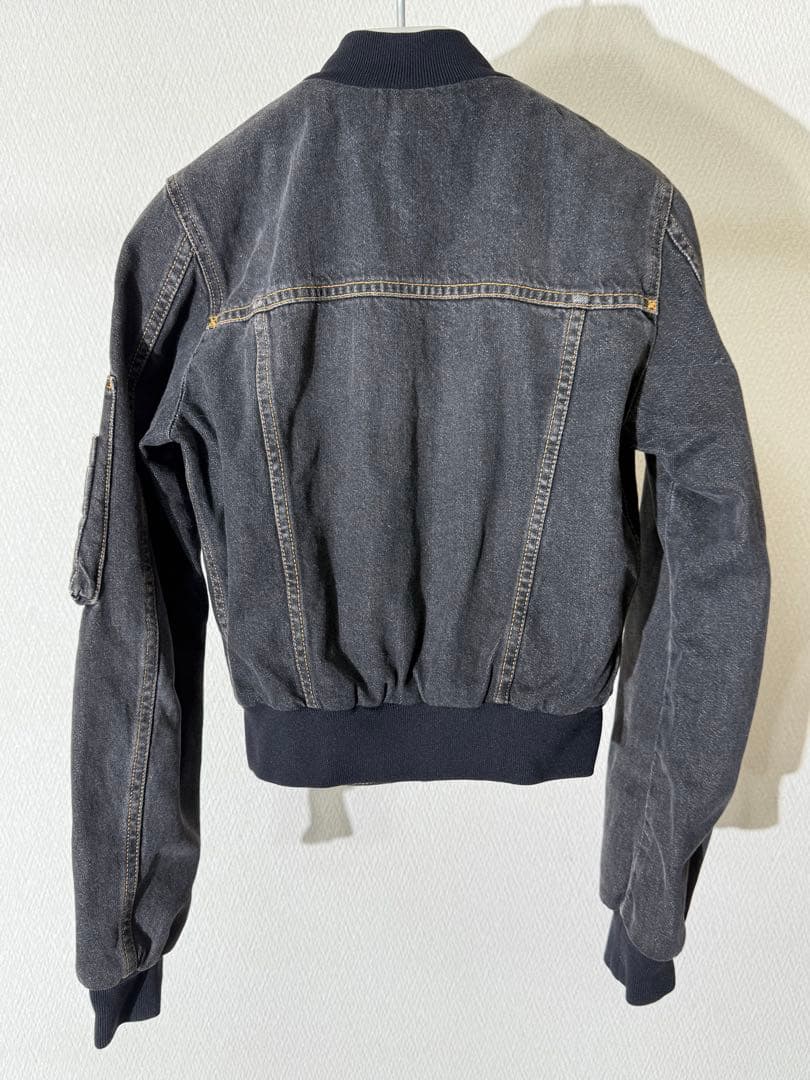 ドルチェ＆ガッバーナ デニムMA-1 ミリタリーブルゾン