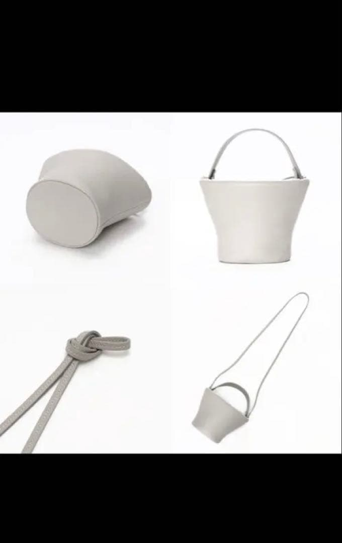 あやさま専用ayakobagポタリ グレー