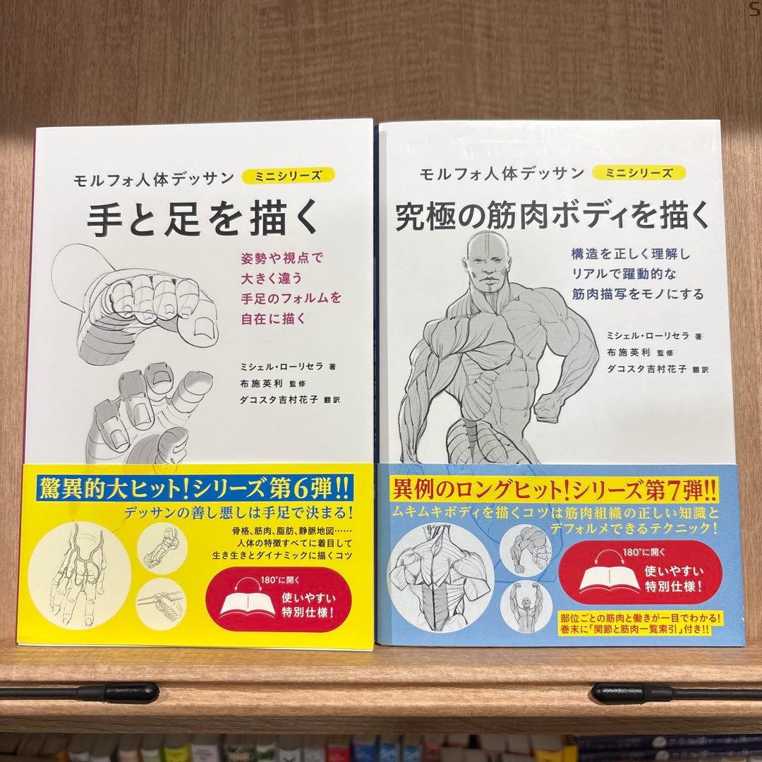 モルフォ人体デッサン ミニシリーズ 8冊セット