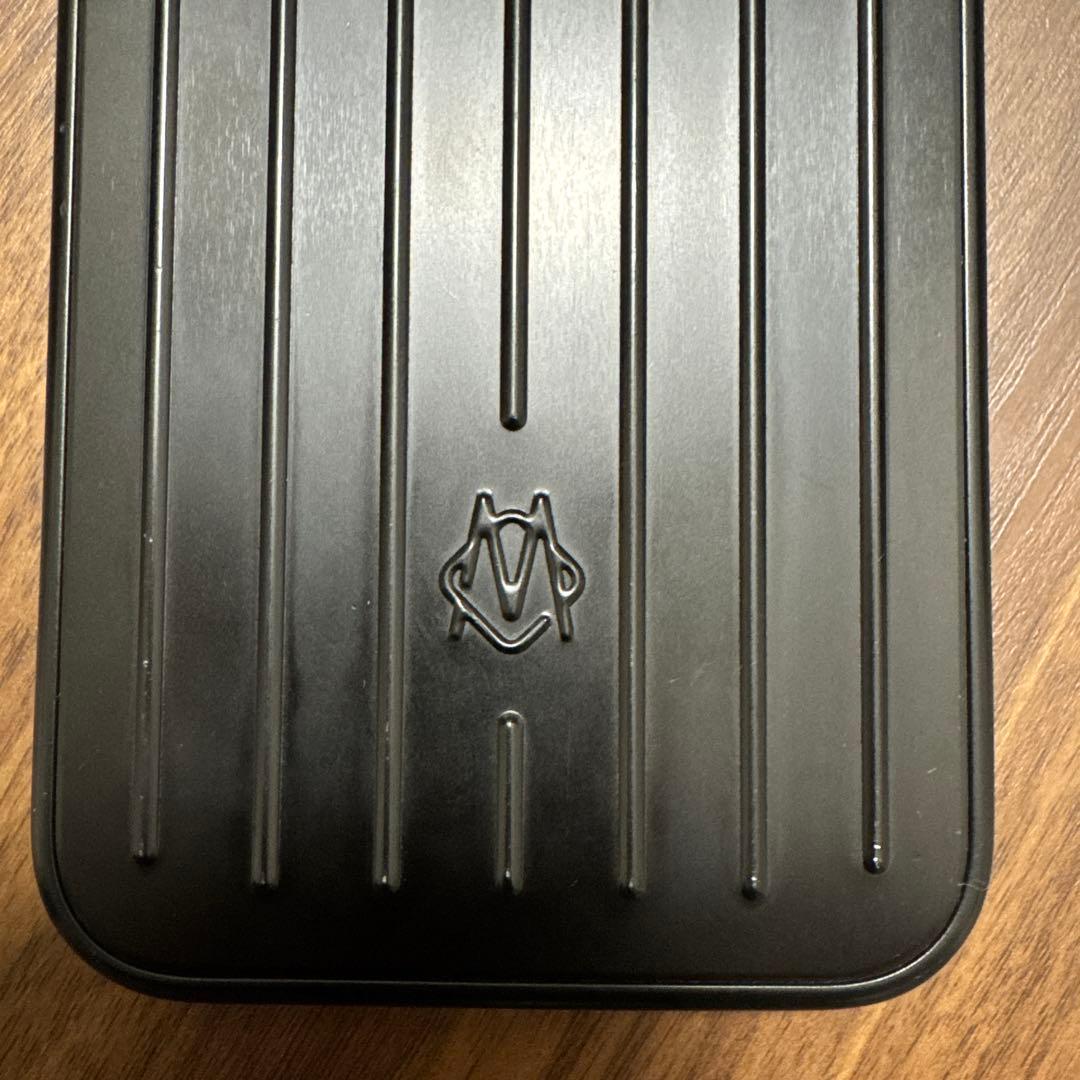 RIMOWA ブラック iPhone15pro MAX アルミニウム製ケース