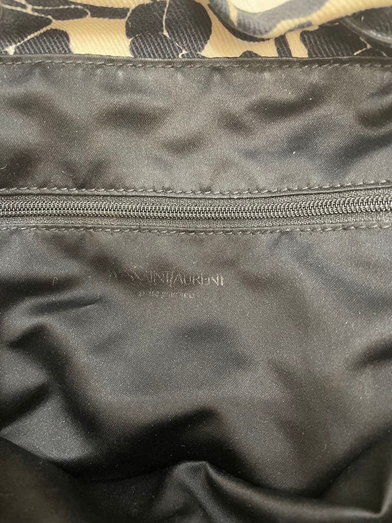 Saint Laurent フラワーパターン トートバッグ