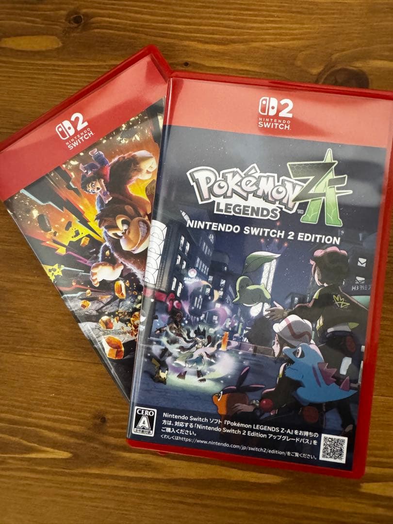 セット販売　Nintendo Switch 2 ポケモンZA ドンキーバナンザ