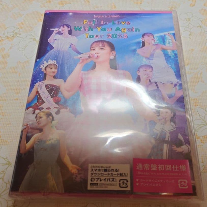 西野カナ ライブDVD 通常盤初回仕様 Blu-ray