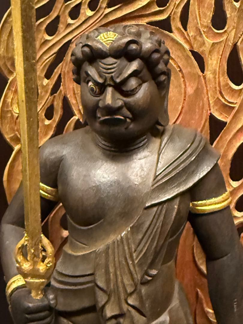 不動明王 運慶 リアル彩色仕上げ 仏像ワールド イスム