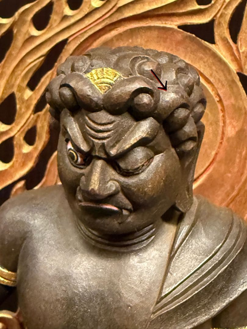 不動明王 運慶 リアル彩色仕上げ 仏像ワールド イスム