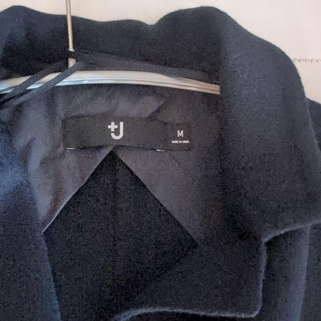 UNIQLO　プラスJ カシミヤブレンドチェスターコート Mサイズ　ネイビー