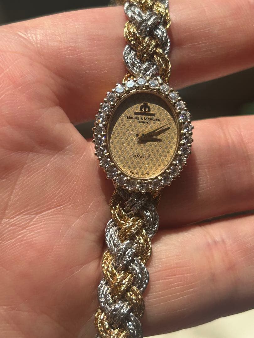 専用レア　芸術品　ボーム＆メルシエ ☆18KYG無垢☆豪華腕時計 レディース