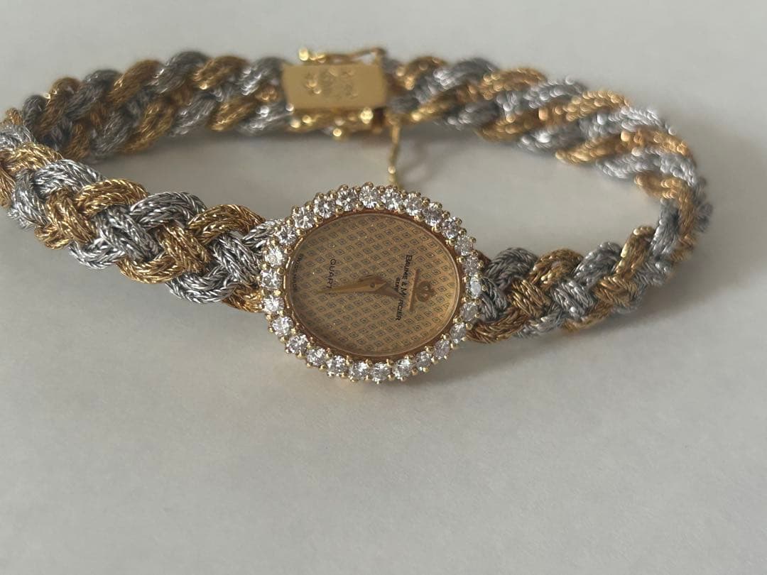 専用レア　芸術品　ボーム＆メルシエ ☆18KYG無垢☆豪華腕時計 レディース