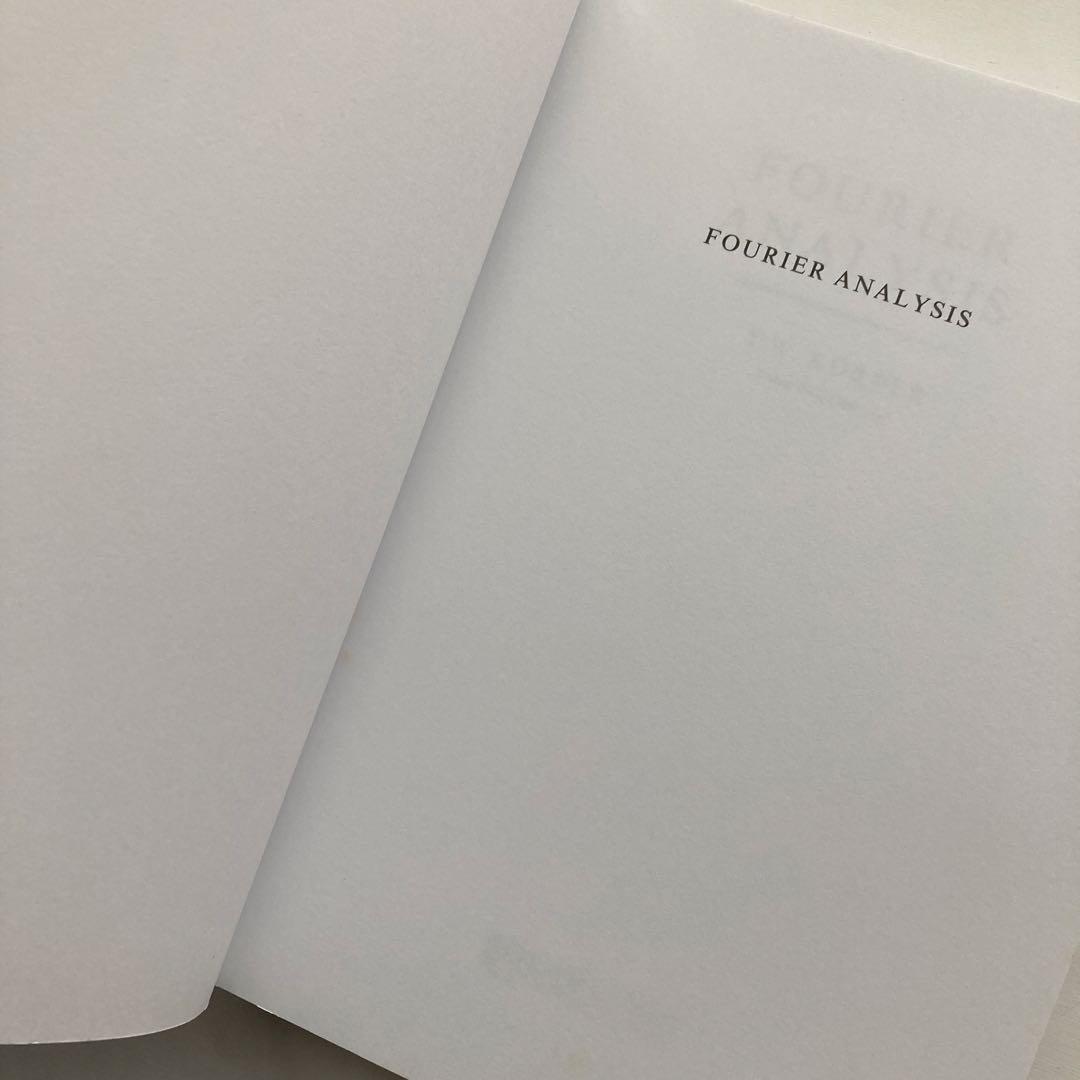 語学・辞書・学習参考書 Fourier Analysis