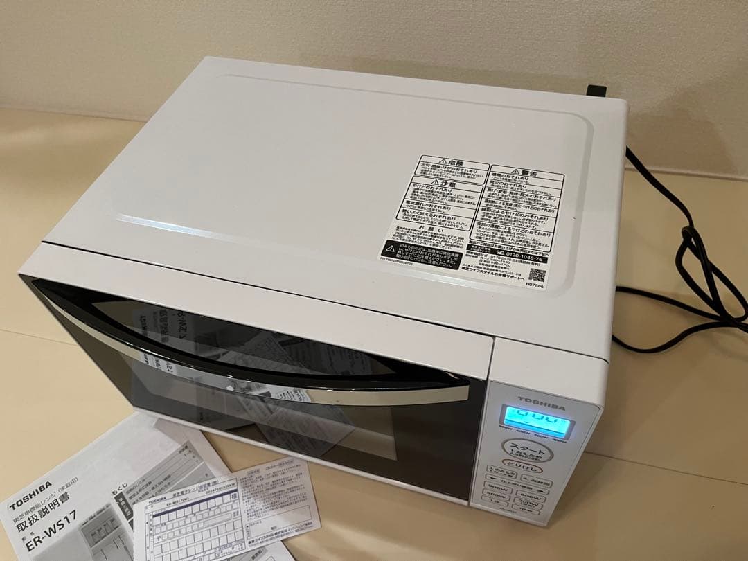 【送料込み】 TOSHIBA 東芝 2022年製 ER-WS17 電子レンジ