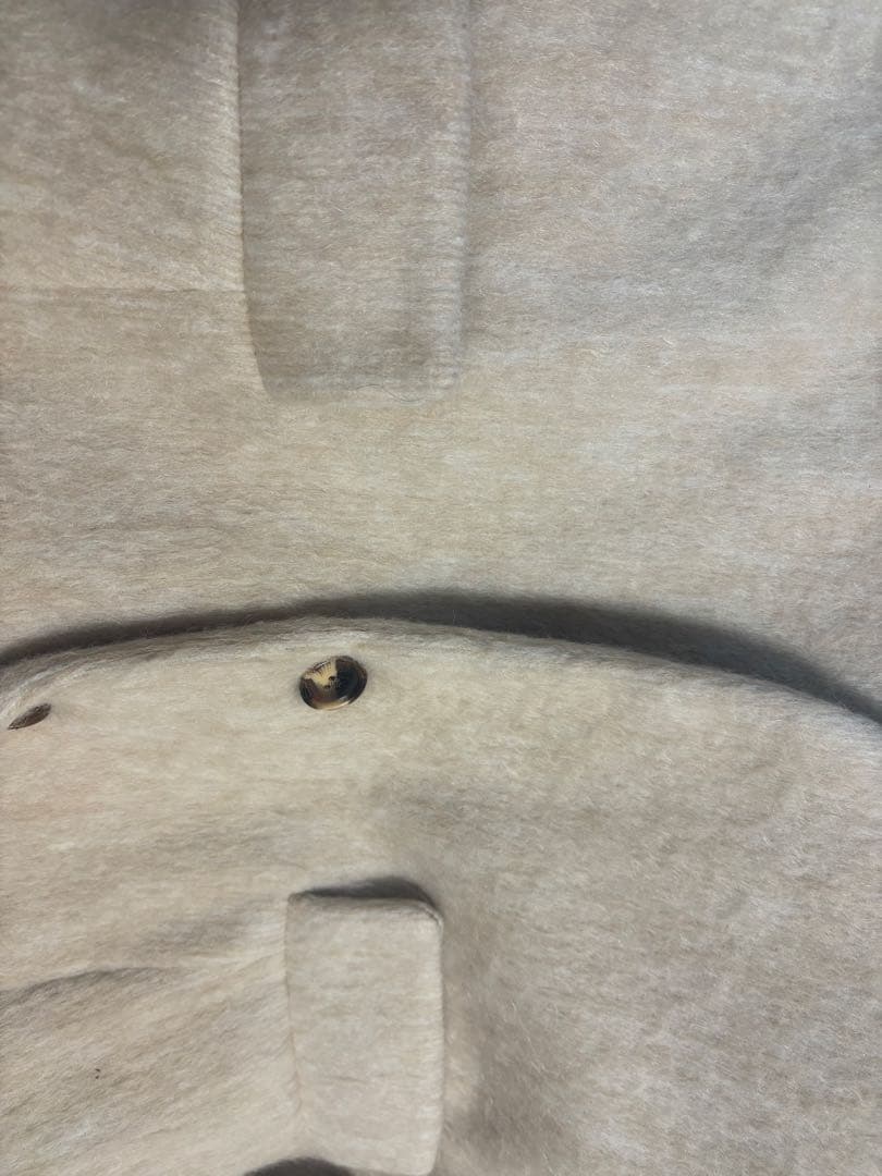 Basement online モヘアシャギージャケットコート　ベージュ