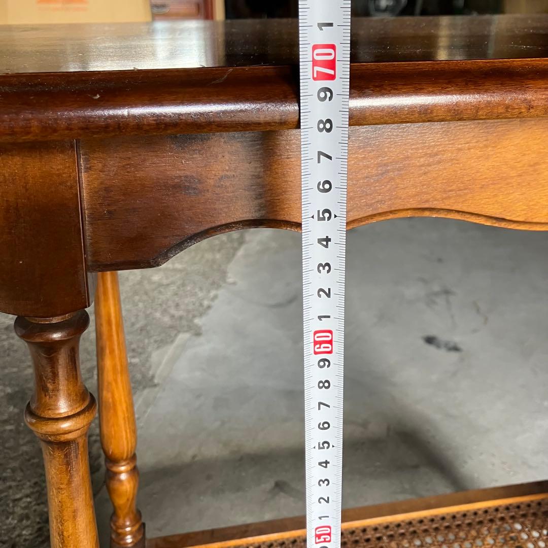 カリモク　karimoku⭐️コロニアル サイドテーブル　花台　電話台　愛知県