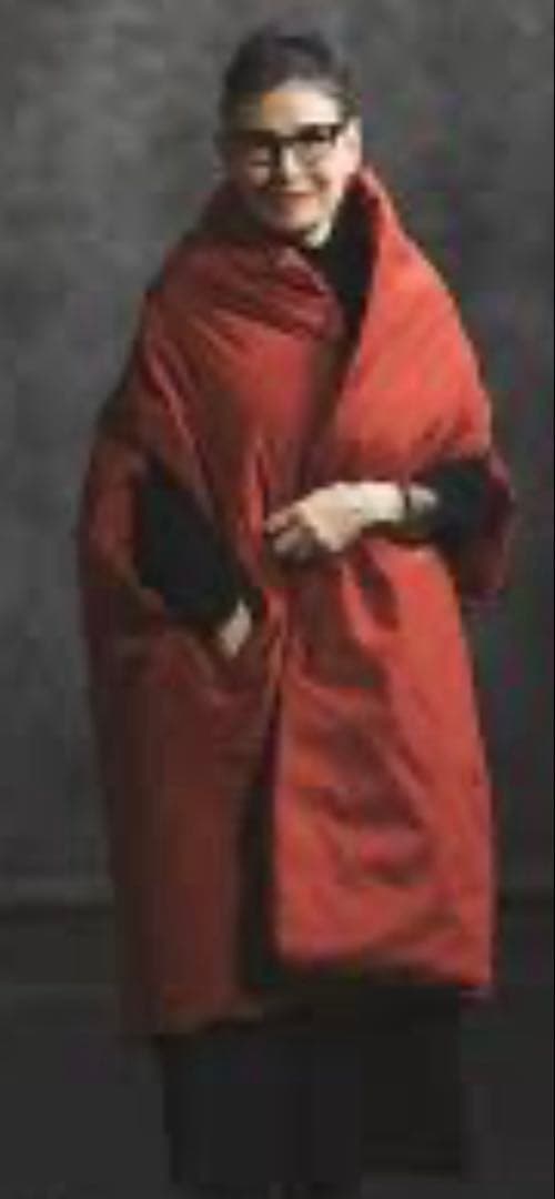 ヨーガンレール　シルクコットンダウン　ケープコート　ババグーリ　ブラック　新品