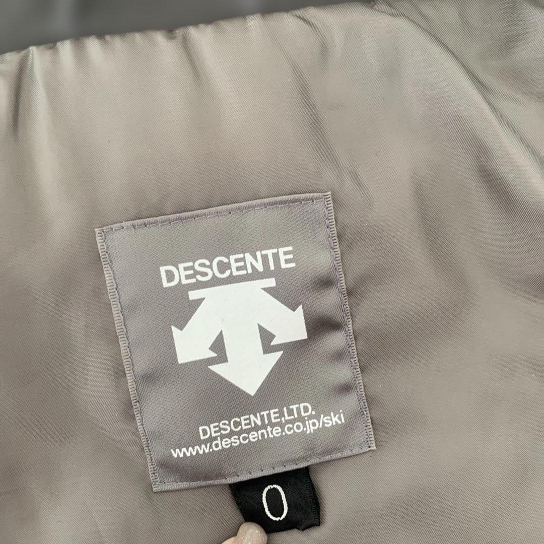 DESCENTE スキーウェア　セットアップ　上下　イエロー　グレー　XL