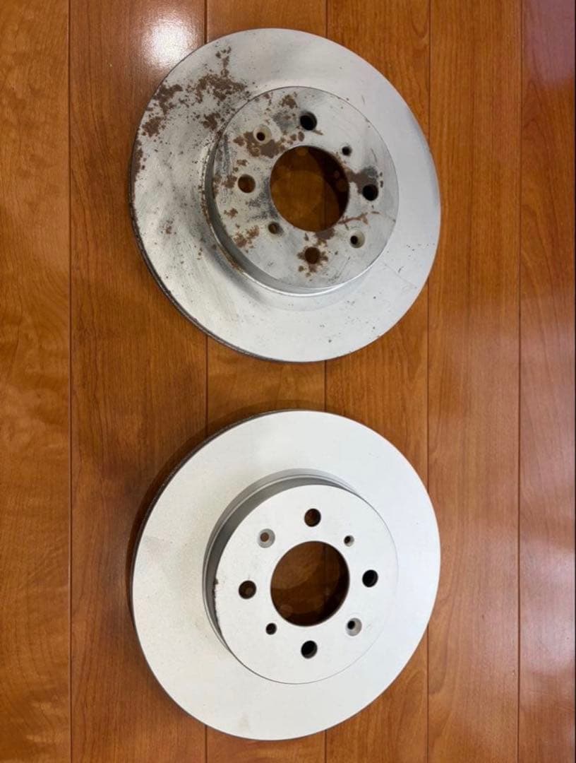 ブレーキローター DIXCEL eg6 リア フロント