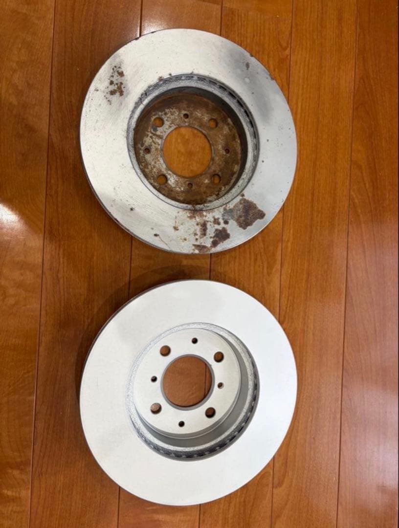 ブレーキローター DIXCEL eg6 リア フロント