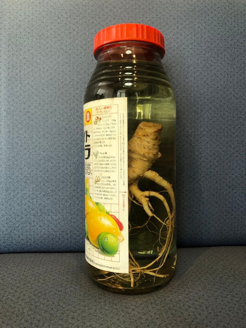 40年物 高麗人参酒 古酒 1.8リットル