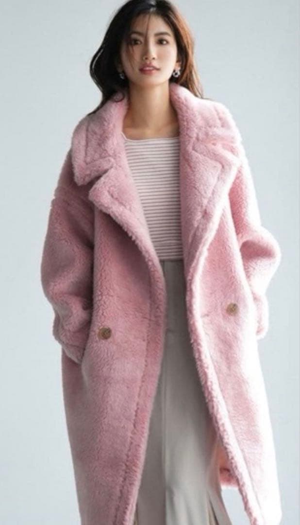 セゾンドパピヨンロングコートM