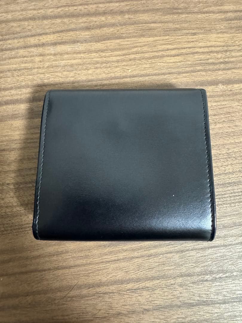 未使用品‼️ Cartier パンテール　 ブラック レザー 三つ折り財布