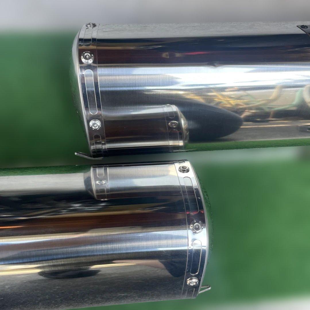 GSX1300R隼2型08-20ヨシムラレース用トライオーバル2エンドマフラー