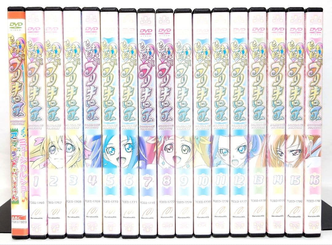 ドキドキ!プリキュア/ミュージカルショー 【DVD】全17巻セット