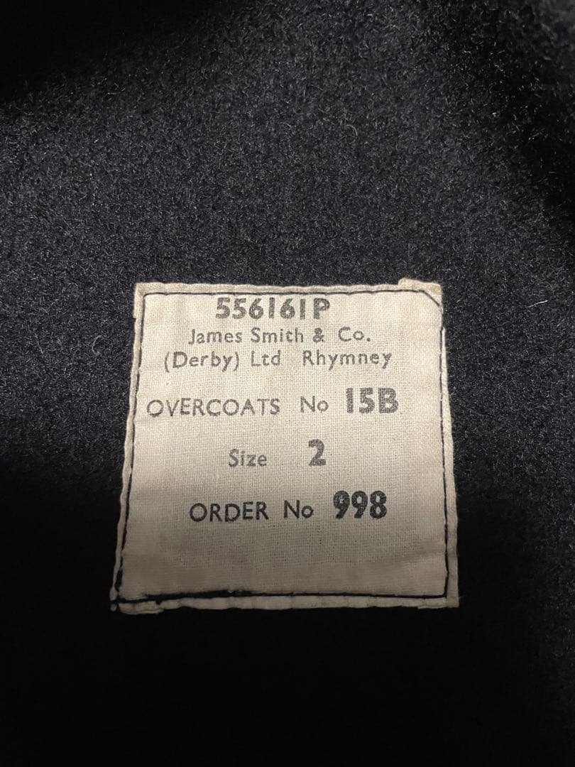 50s60s ヴィンテージ ダッフルコート イギリス軍　GPO