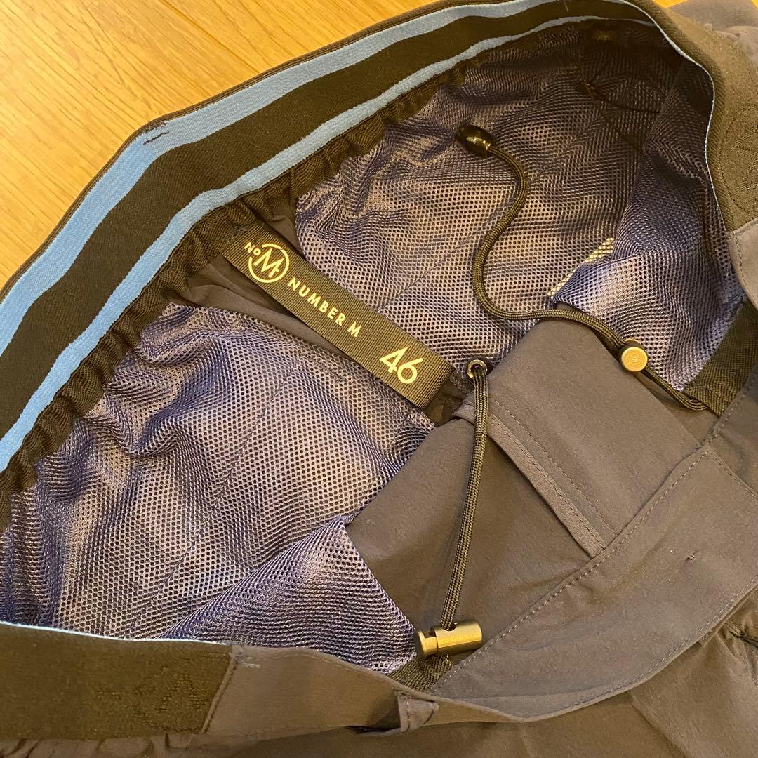 【新品未使用】NUMBER M ネイビー 夏用ゴルフパンツ サイズ46