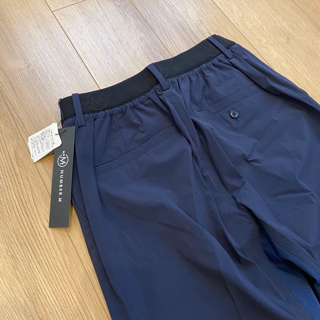 【新品未使用】NUMBER M ネイビー 夏用ゴルフパンツ サイズ46