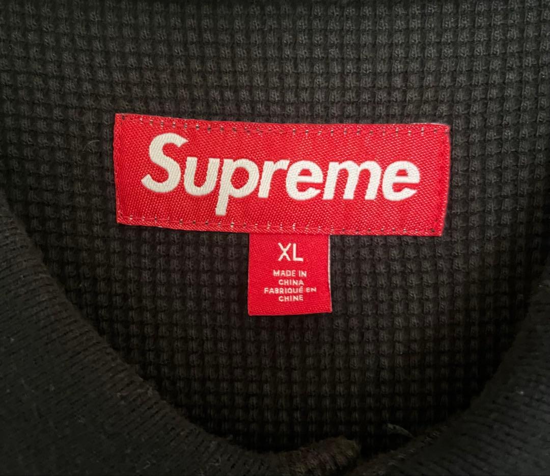 ★Supreme★シュプリーム Thermal L/S Polo 長袖ポロシャツ