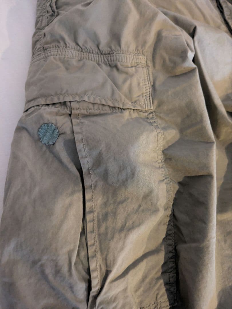 キャピタル　KAPITAL カーゴパンツ　オーバーパンツ ワイド　ARMY
