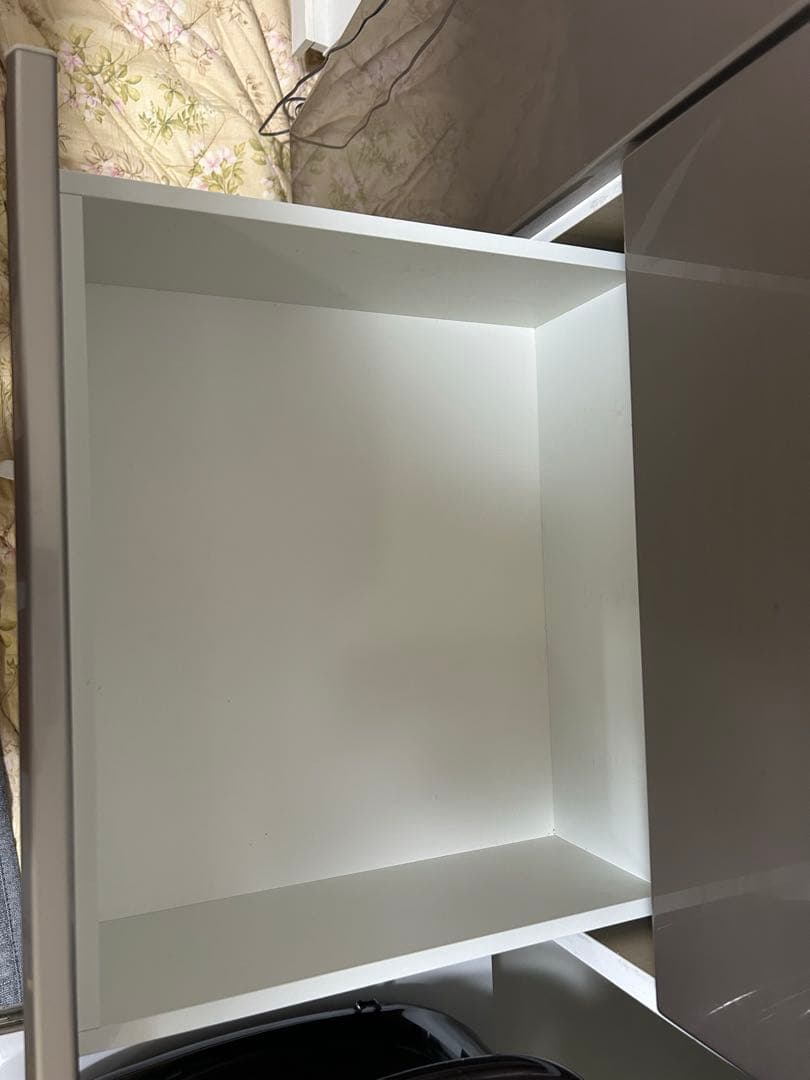 キッチンカウンター ホワイト シルバー