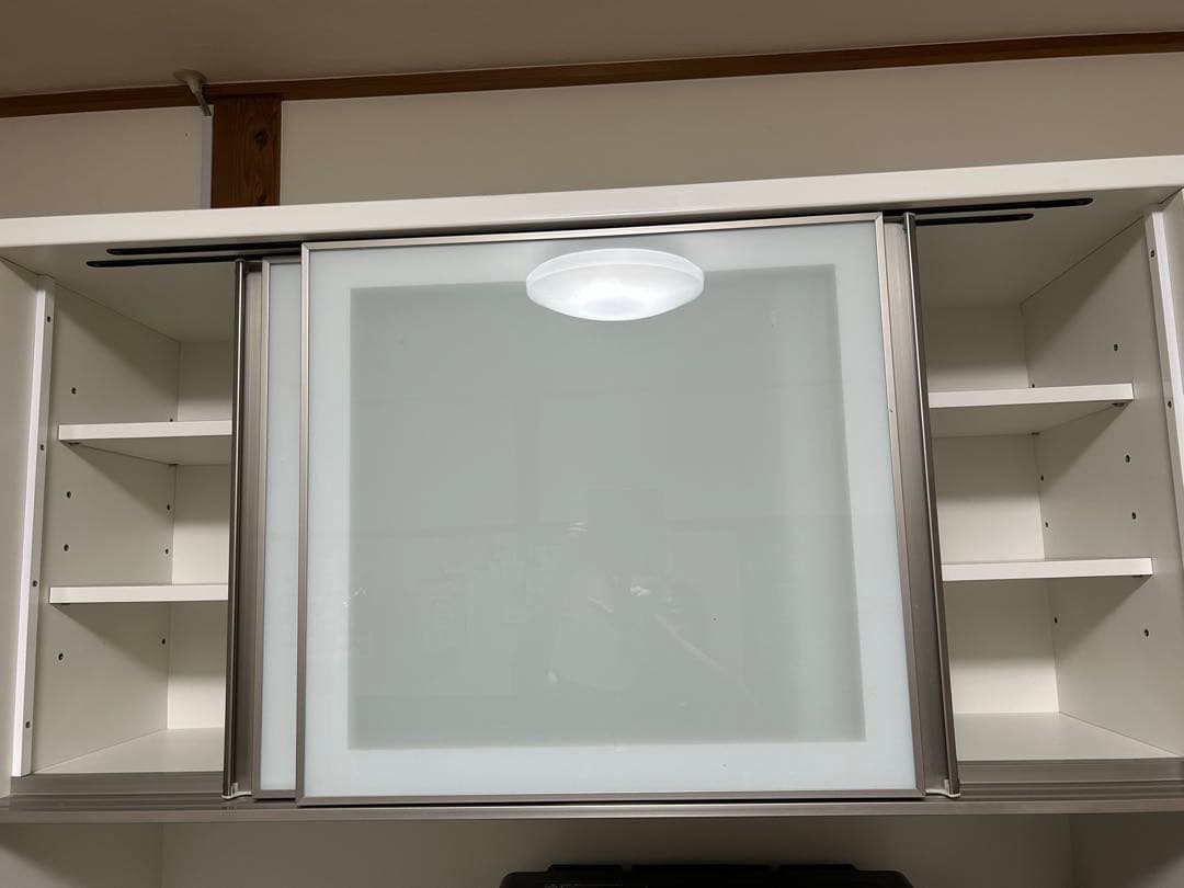 キッチンカウンター ホワイト シルバー