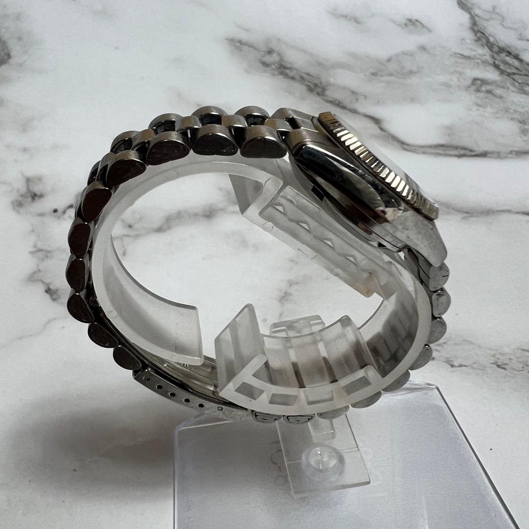 稼働美品 セイコーファイブ レディース腕時計 4206-0510 自動巻き 白