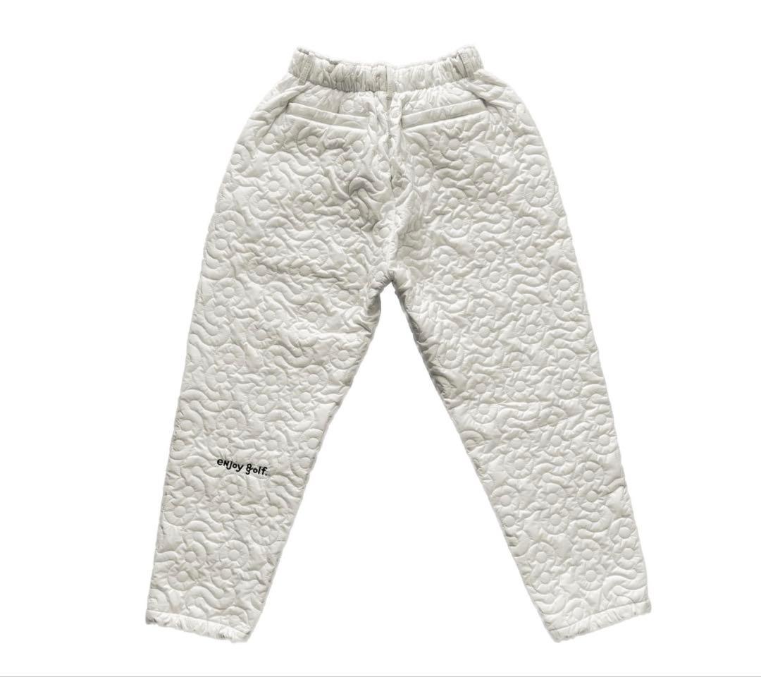 完売品⭐︎8G SHOOT ロゴキルティング中綿入りパンツ
